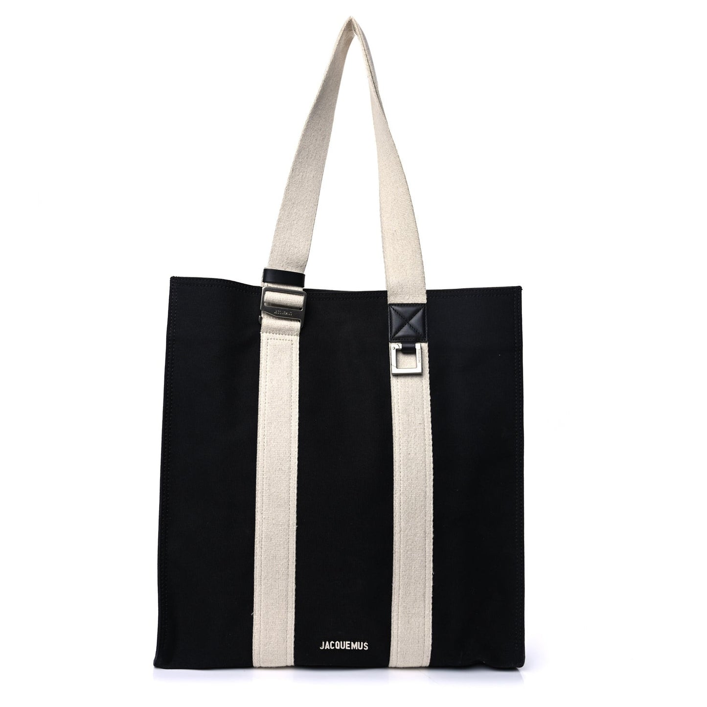 Canvas Le Cuerda Vertical Tote Black