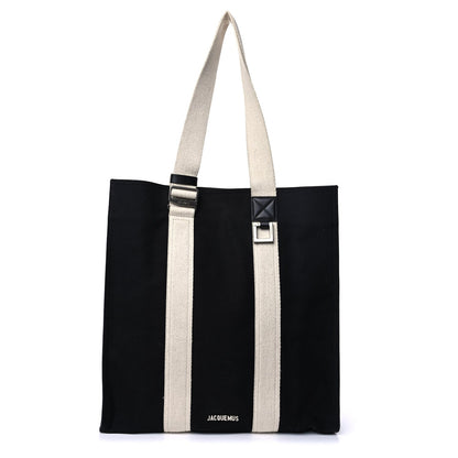 Jacquemus Canvas Le Cuerda Vertical Tote Black 1 of 8