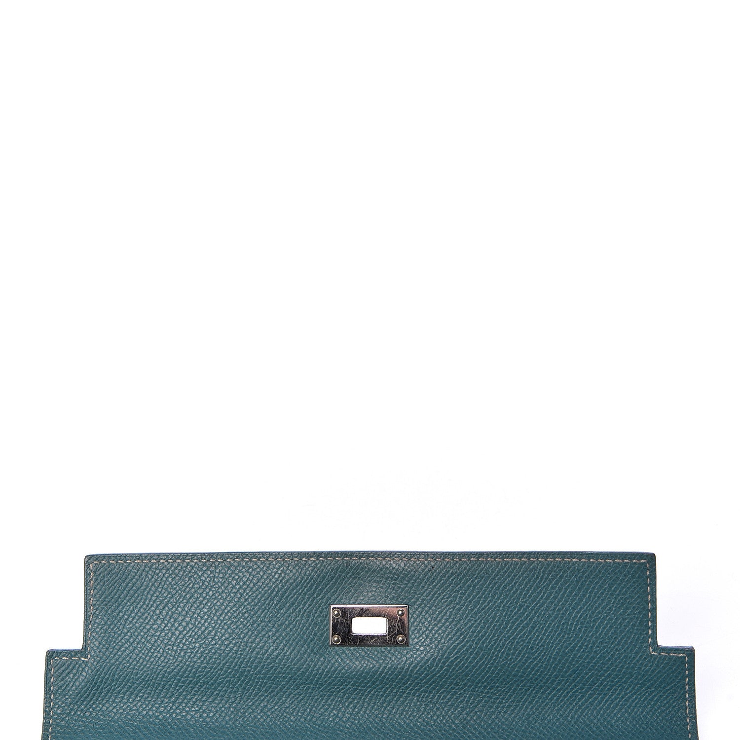 Hermes Epsom Kelly Longue Wallet Blue Jean 9 of 26