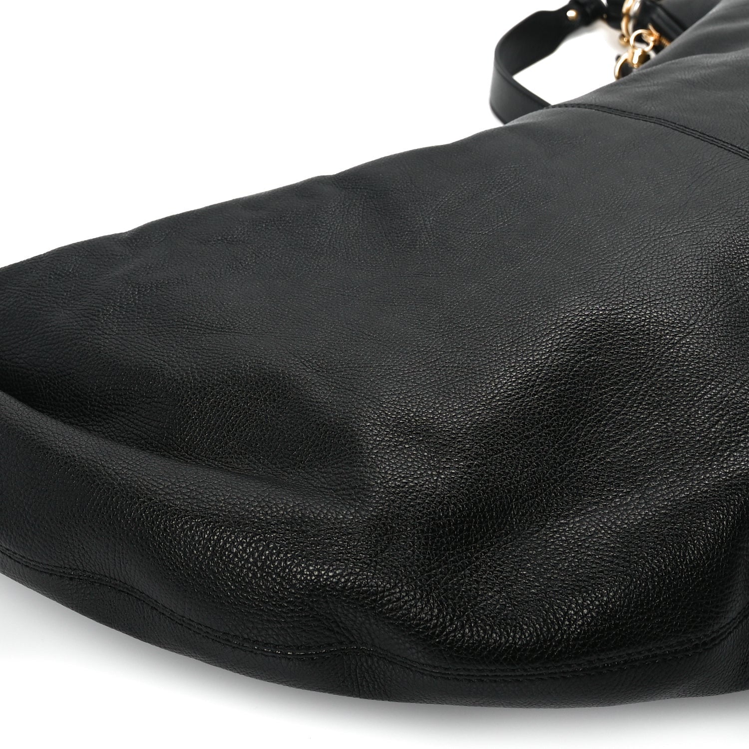 Chloe Grained Calfskin Large Bracelet Hobo Bag Black 7 of 8