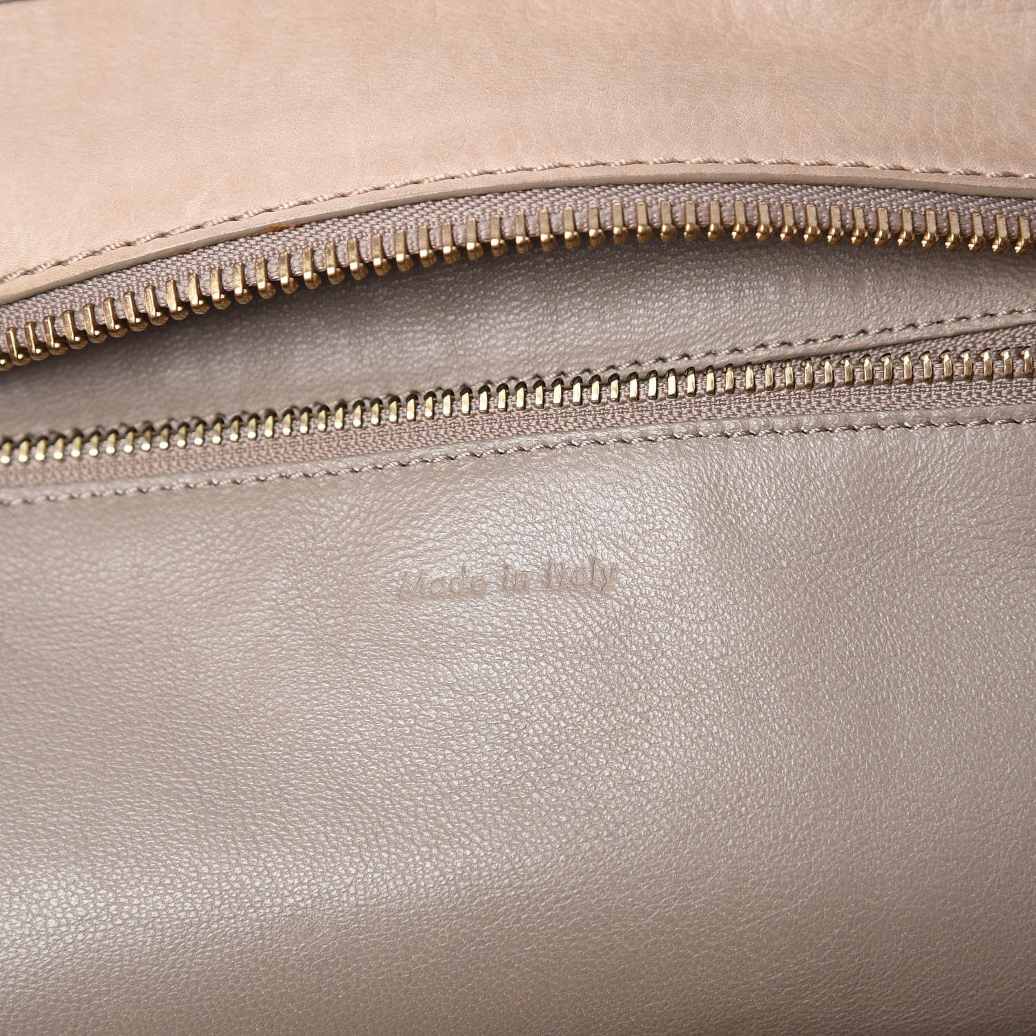Celine Drummed Calfskin Medium Luggage Camel 7 of 21