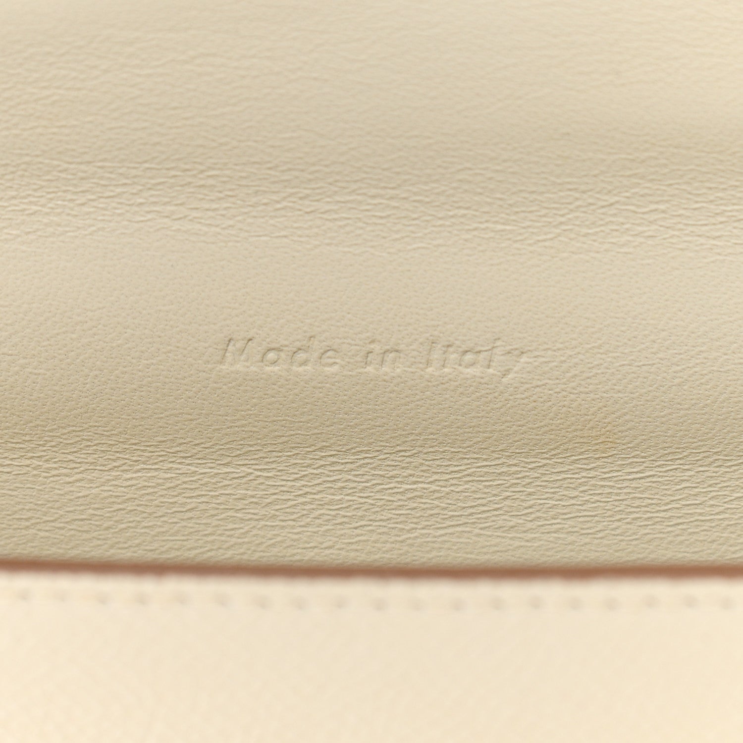 Celine Grained Calfskin Compact Trotteur White 7 of 10