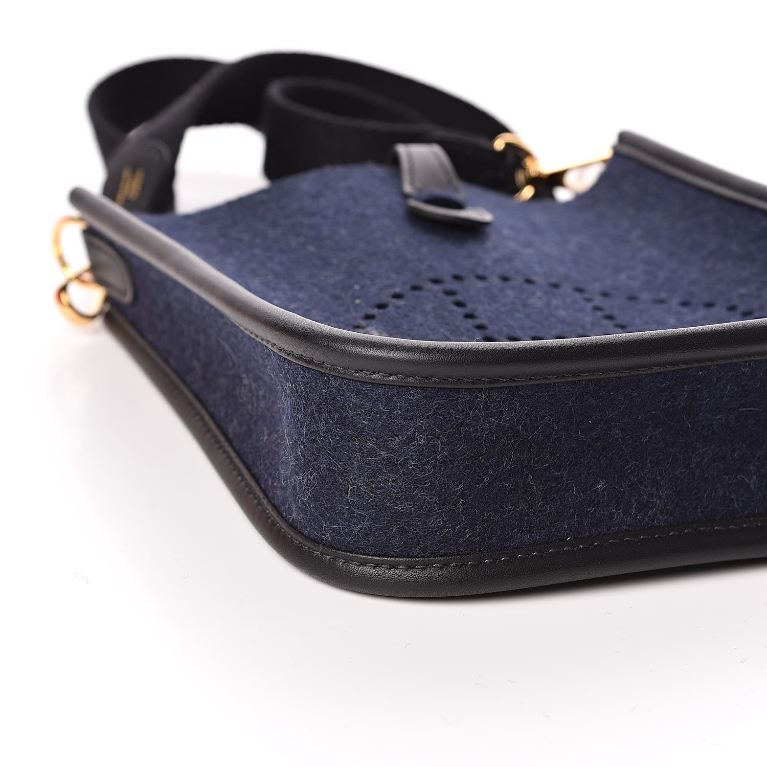 Hermes Swift Sangle Wooly Evelyne TPM Bleu Nuit Black 7 of 10