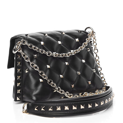 Valentino Garavani Nappa Small Candystud Crossbody Black 3 of 9