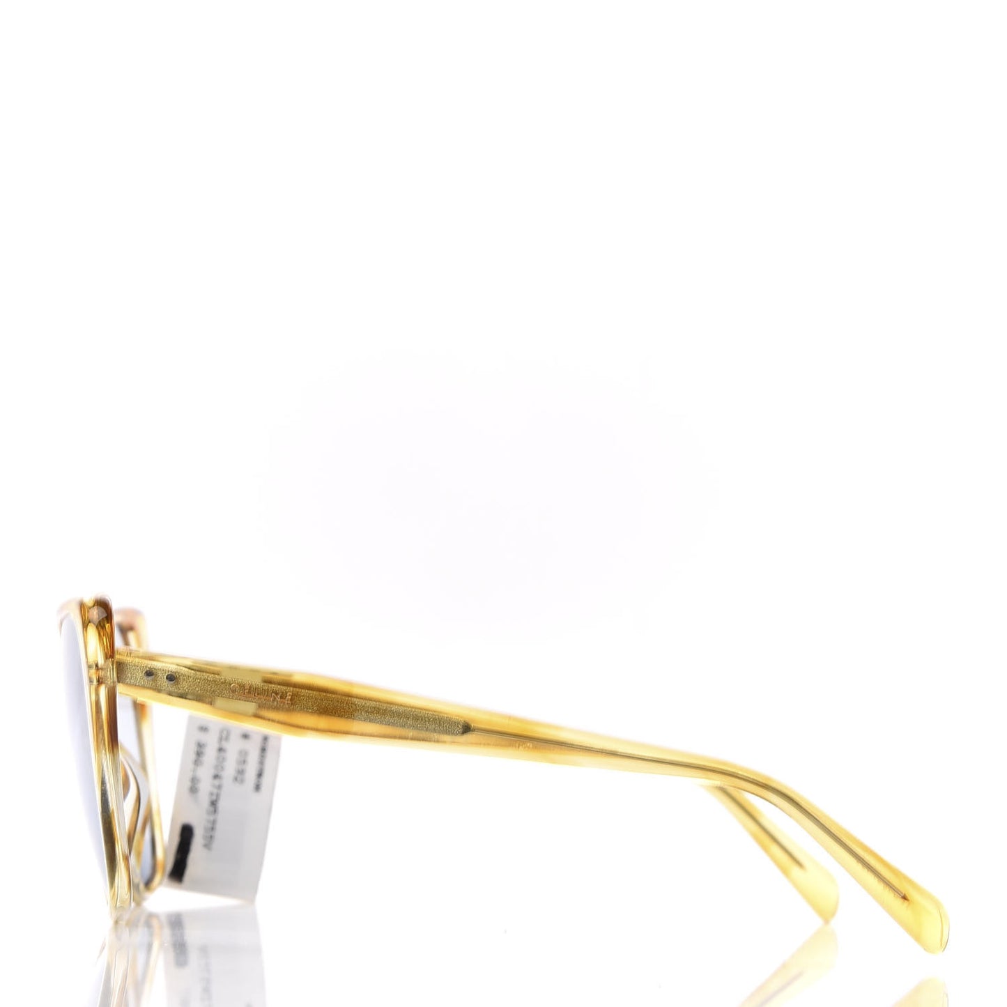 Acetate Cat Eye Sunglasses CL400471 Yellow Blue