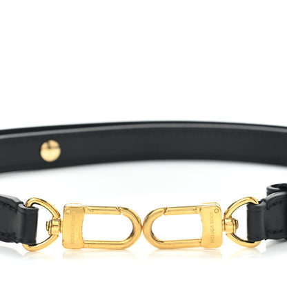 Louis Vuitton Calfskin Neonoe Shoulder Strap Black 3 of 4