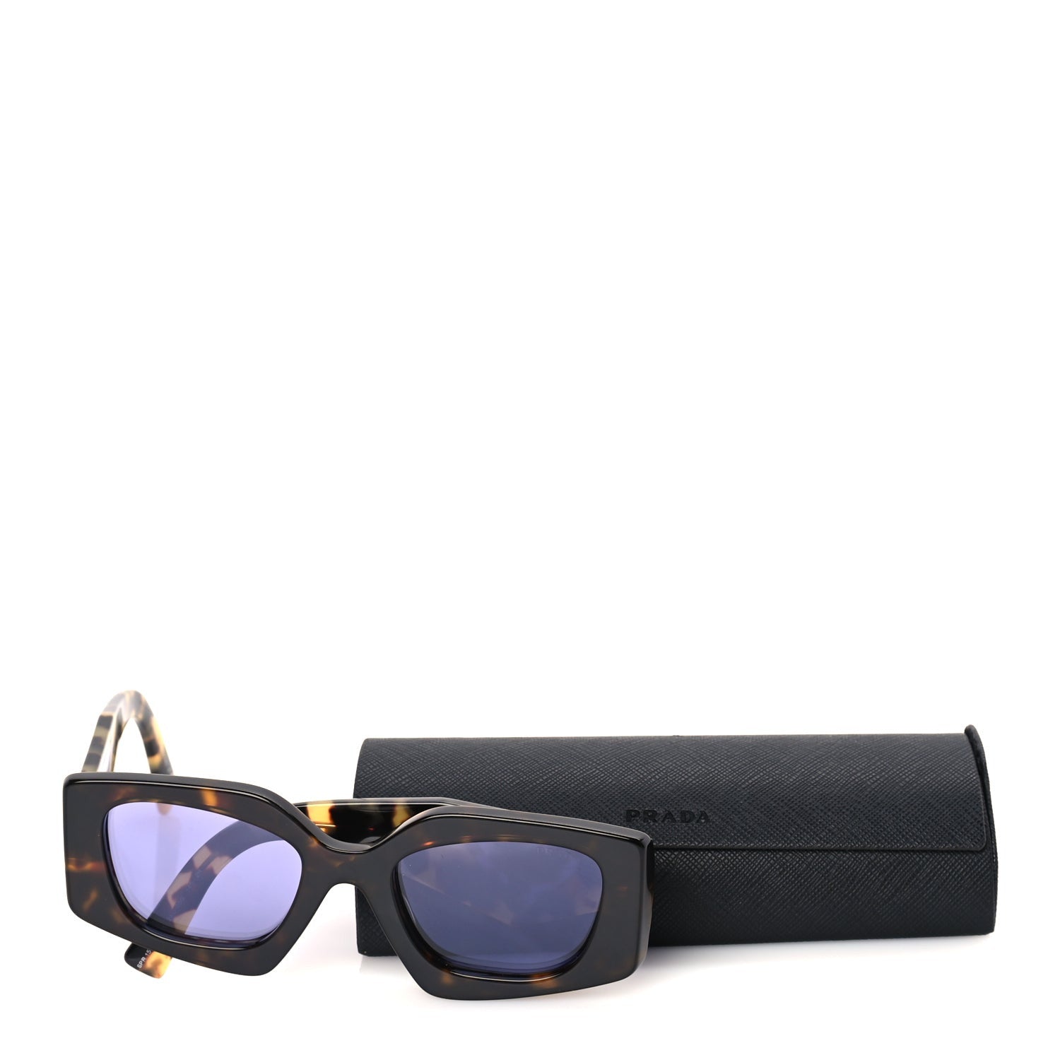 Prada Acetate Symbole Sunglasses SPR15Y  Tortoise 7 of 7