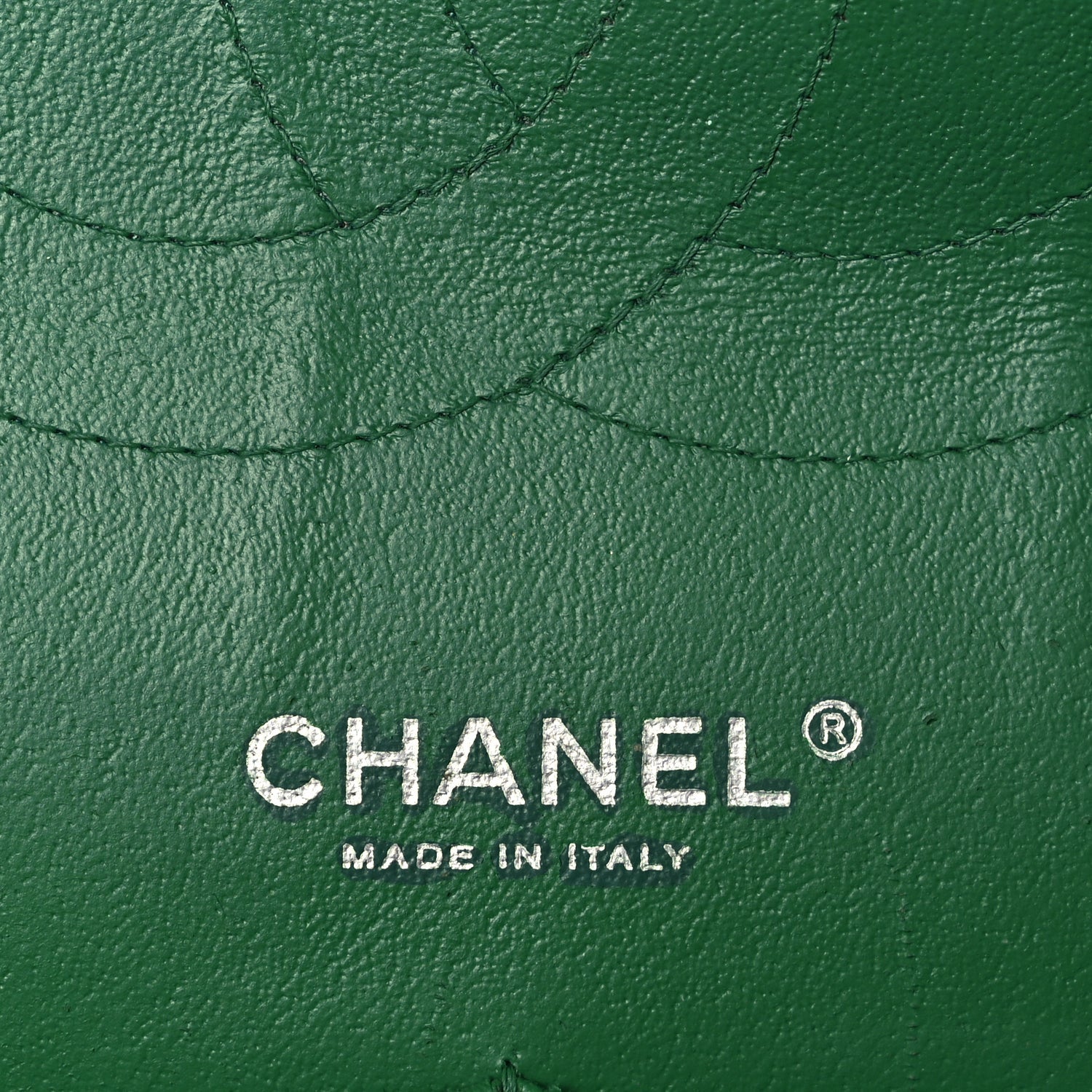 Chanel Patent Quilted Jumbo Double Flap Green 5 of 9