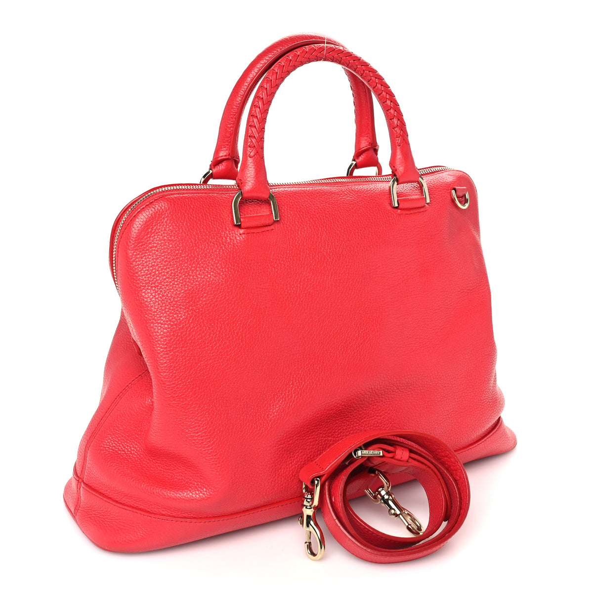 Mulberry Soft Grain Calfskin Double Handle Pembridge Red 2 of 10