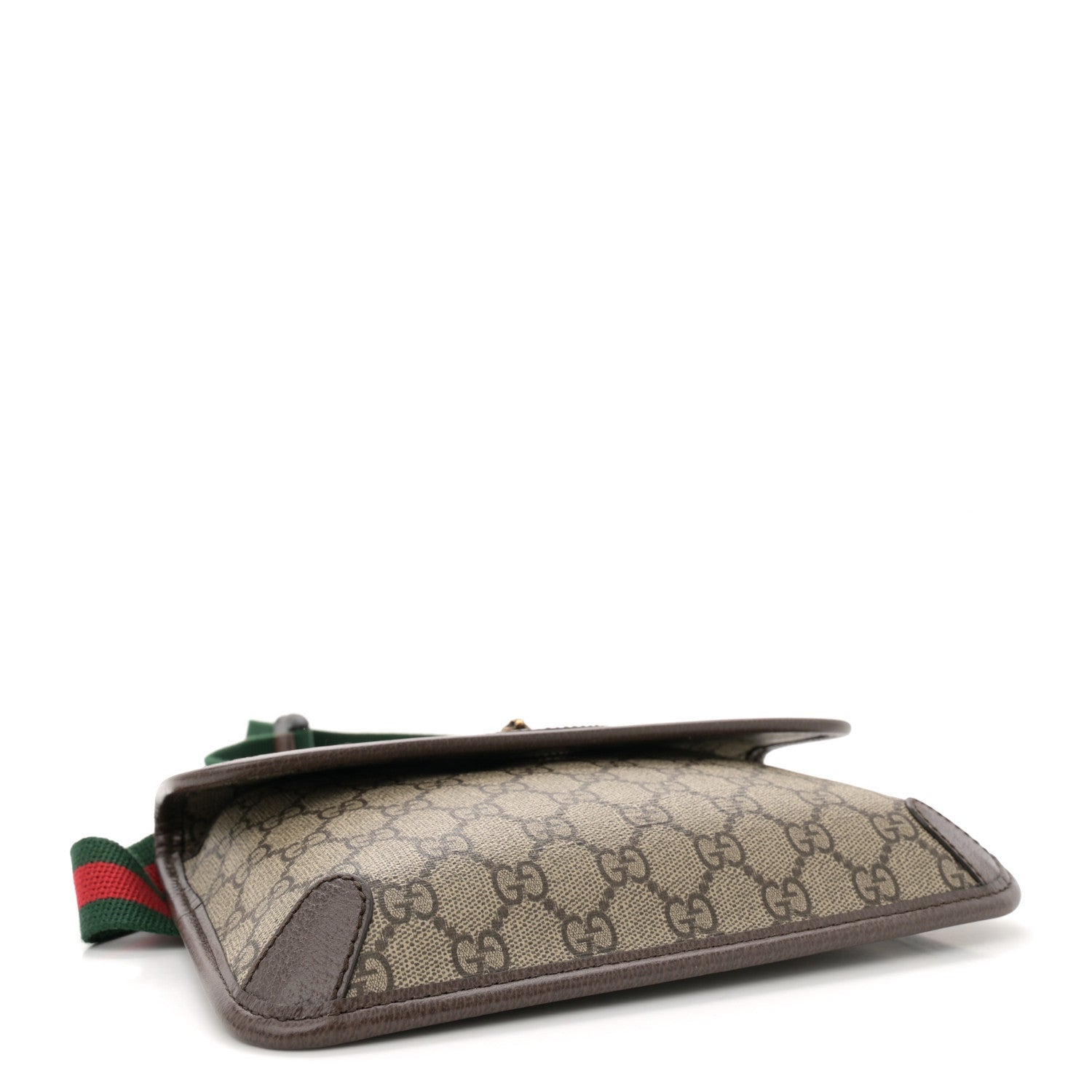 Gucci GG Supreme Monogram Neo Vintage Web Belt Bag Brown 4 of 7