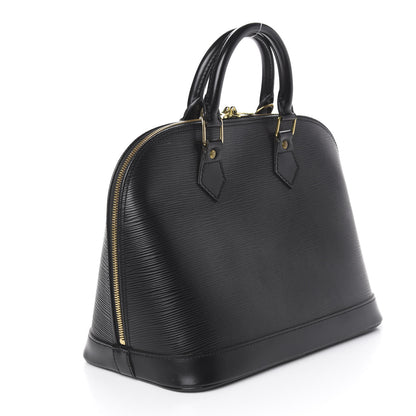 Louis Vuitton Epi Alma PM Black 3 of 10