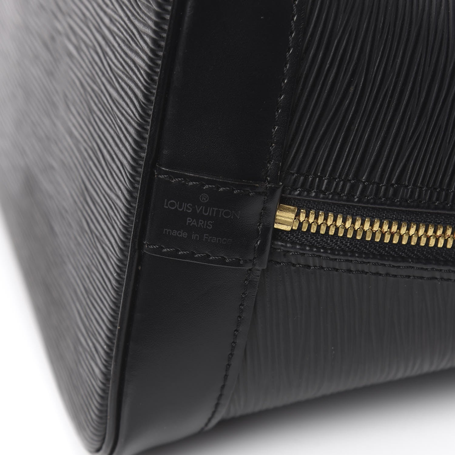 Louis Vuitton Epi Alma PM Black 6 of 10