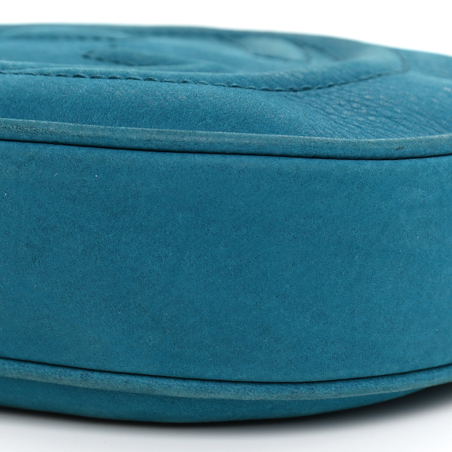 Vitello Range Mini Soho Chain Bag Deep Cobalt