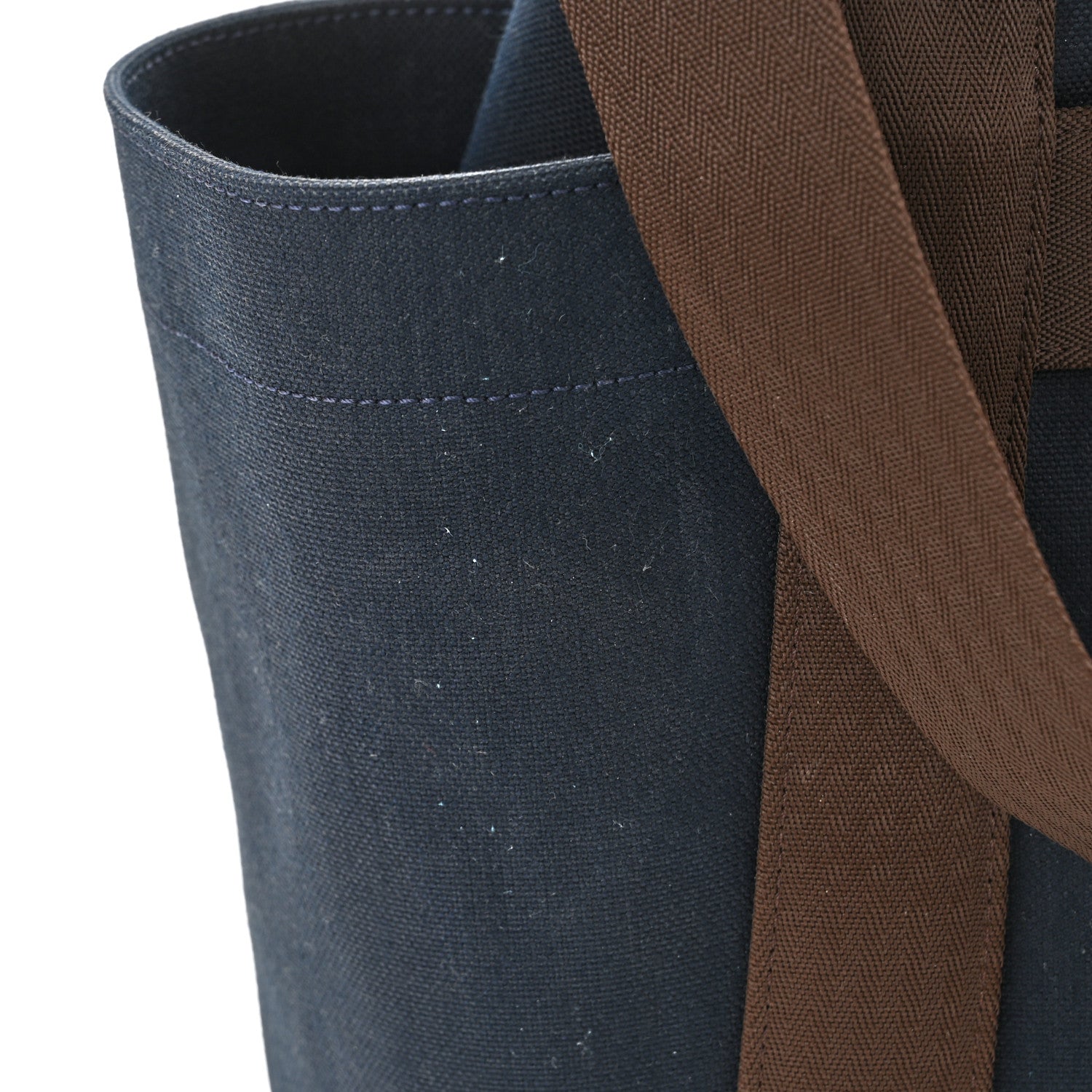 Hermes Canvas The Grooming Bag Bleu Navy Feu 13 of 13