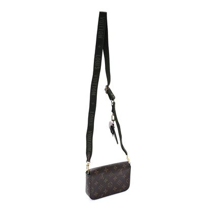 Louis Vuitton Monogram Felicie Strap & Go  Kaki 2 of 8