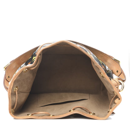 Louis Vuitton Monogram Multicolor Petit Noe Black 5 of 11