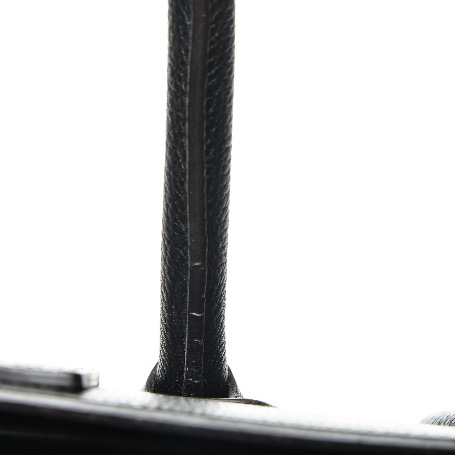 Celine Drummed Calfskin Mini Luggage Black 7 of 7