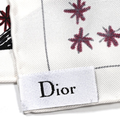 Christian Dior Silk Le Soleil Tarot Square Scarf 4 of 5