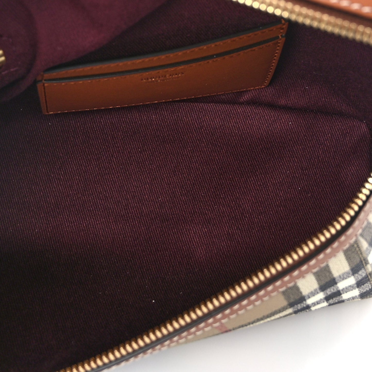 Vintage Check Vanity Crossbody Bag Briar Brown