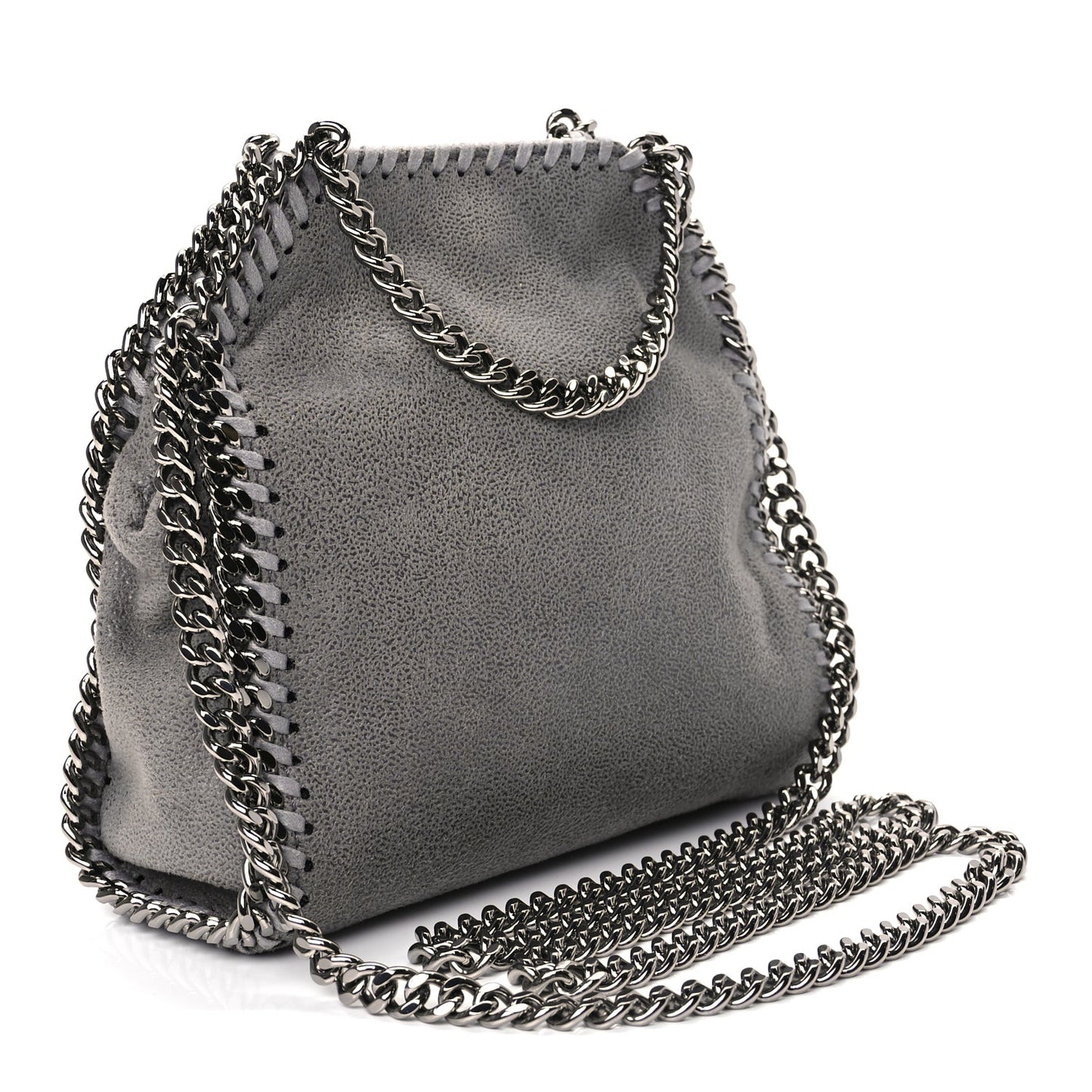 Shaggy Deer Tiny Falabella Tote Grey