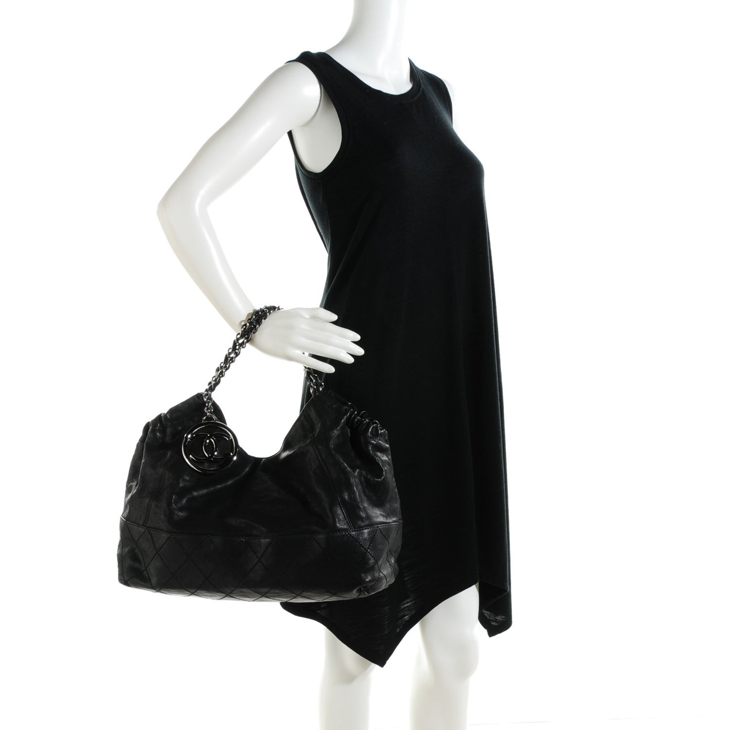 Calfskin Baby Coco Cabas Black