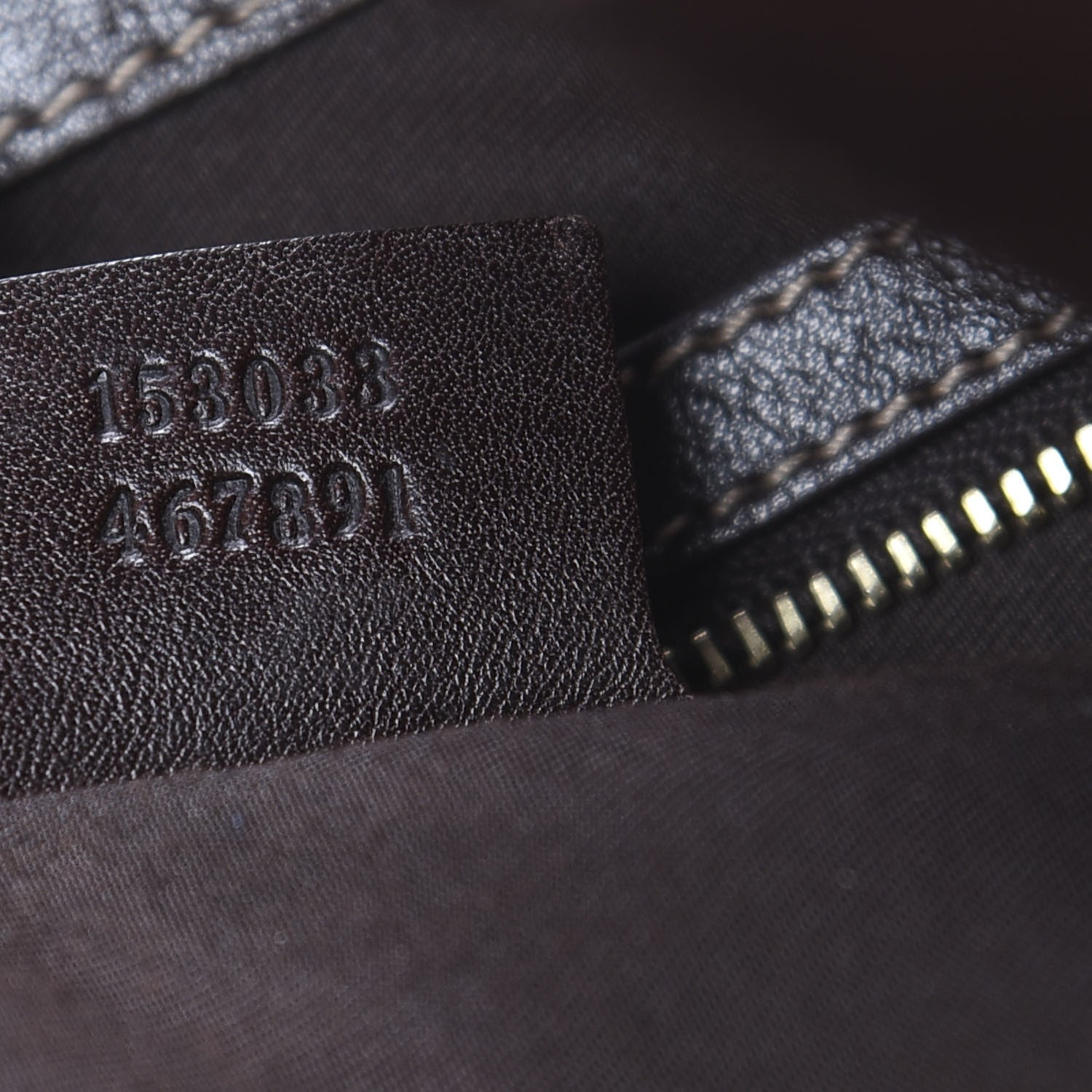 Gucci Monogram Large Positano Tote Brown 6 of 13