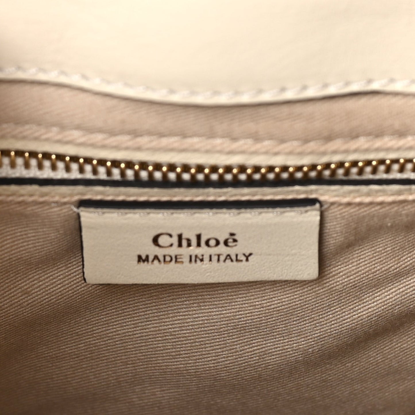 Suede Calfskin Small Faye Backpack  Off White