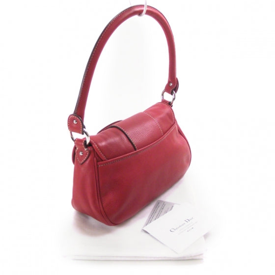 Leather Saint Germain Bag Red