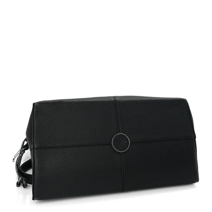 Loewe Grained Calfskin Small Cushion Tote Black 3 of 7