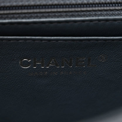 Chanel Caviar Quilted Mini Square Flap Dark Grey 7 of 10