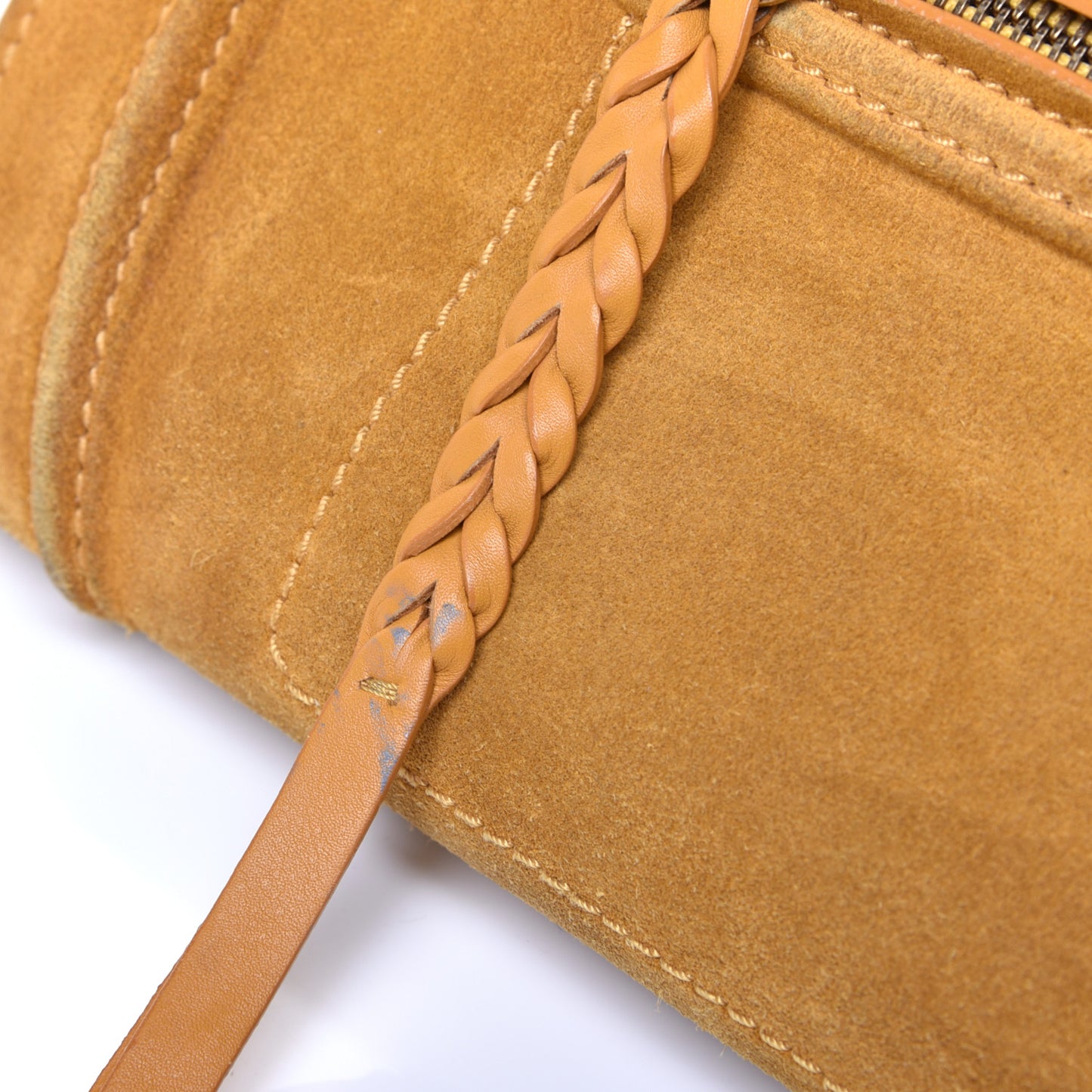 Suede Medium Phantom Luggage Amber