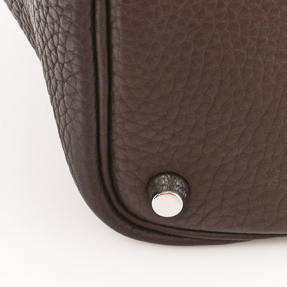 Hermes Taurillon Clemence Swift Eclat Picotin Lock 18 PM Rouge Sellier Anemone 9 of 10