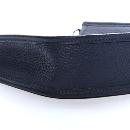 Hermes Taurillon Clemence Evelyne TPM Bleu Nuit 8 of 10