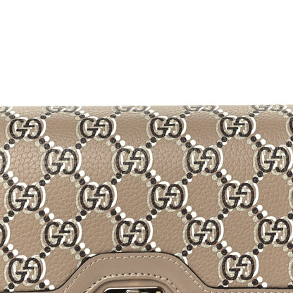 Gucci GG Shadow Monogram Small Luce Shoulder Bag  Beige 6 of 8