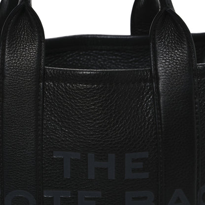 Marc Jacobs Grained Calfskin Small The Tote Bag Black 7 of 7
