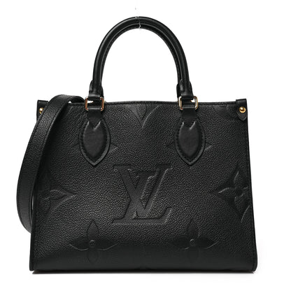 Louis Vuitton Empreinte Monogram Giant Onthego PM Black 1 of 8