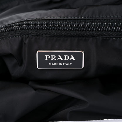 Prada Tessuto Nylon Lips Tote Black 5 of 7