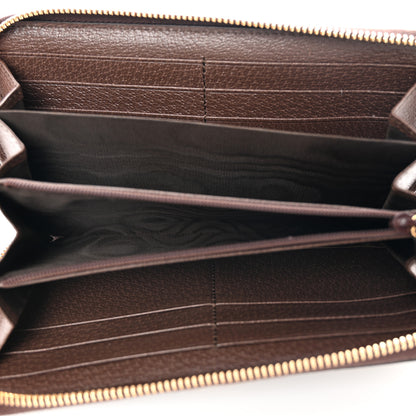 Gucci GG Supreme Monogram Web Ophidia Zip Around Wallet Brown 5 of 7