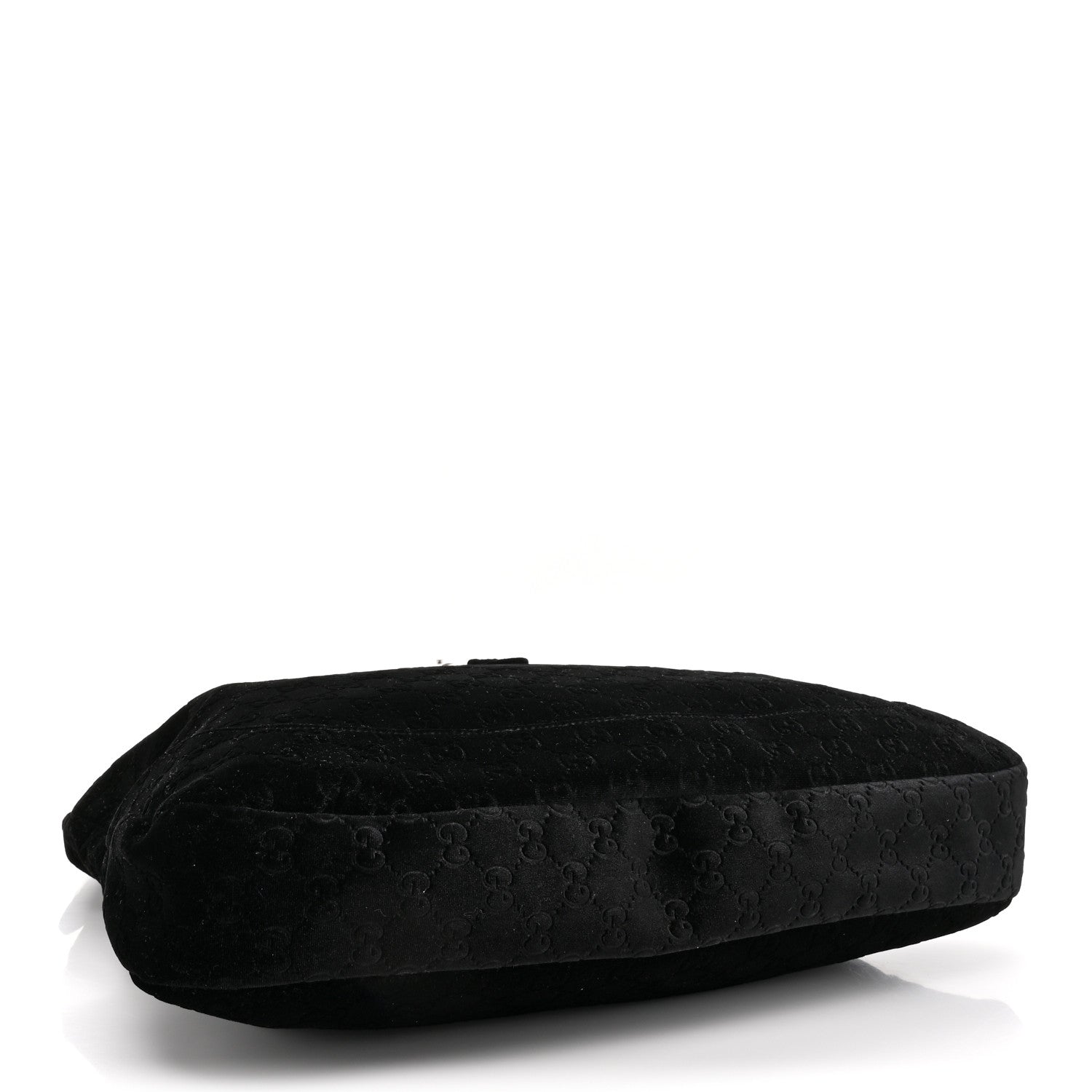 Gucci Velvet Large Jackie 1961 Shoulder Bag Black Black 4 of 10