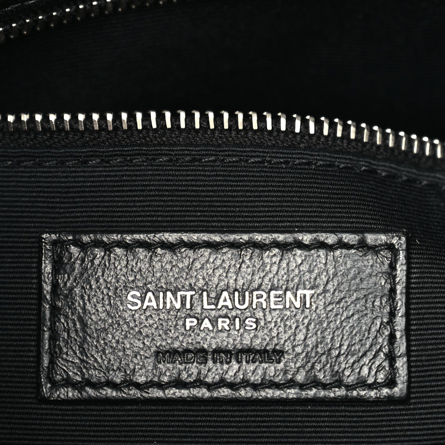 Saint Laurent Lambskin Quilted Medium Loulou Puffer Monogram Chain Satchel Black 5 of 8