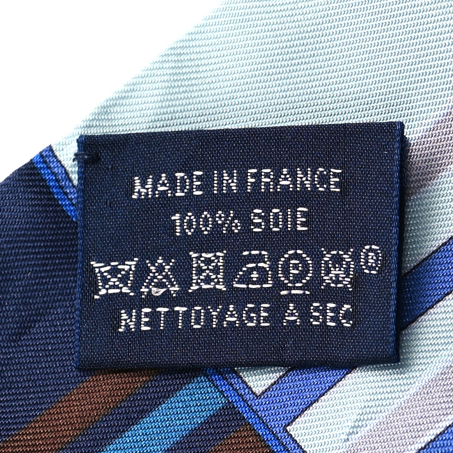 Silk Couvertures Nouvelles Twilly Marine Noisette Ciel