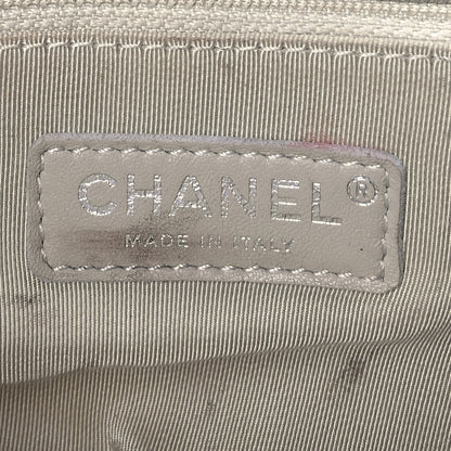 Chanel Washed Lambskin Quilted Mini Chain Around Flap Navy Blue 5 of 9
