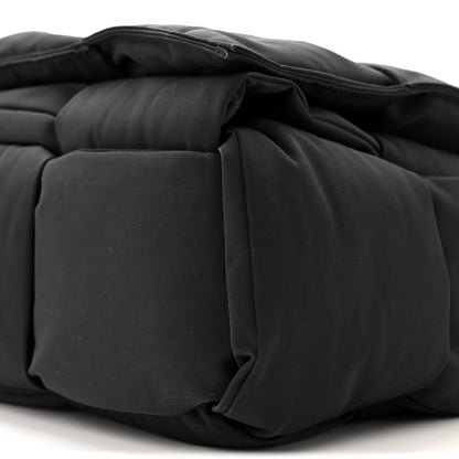 Bottega Veneta Nylon Intrecciato Padded Tech Maxi Cassette Bag Black 10 of 14