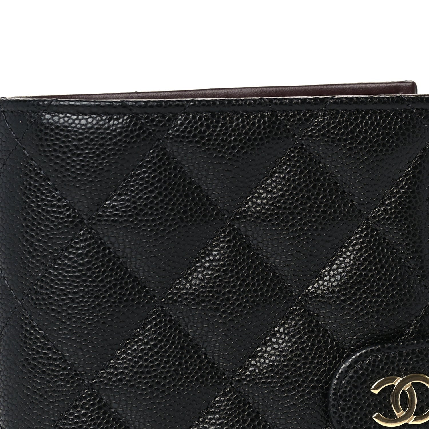 Chanel Caviar Quilted Passport Holder  Black 2 of 8