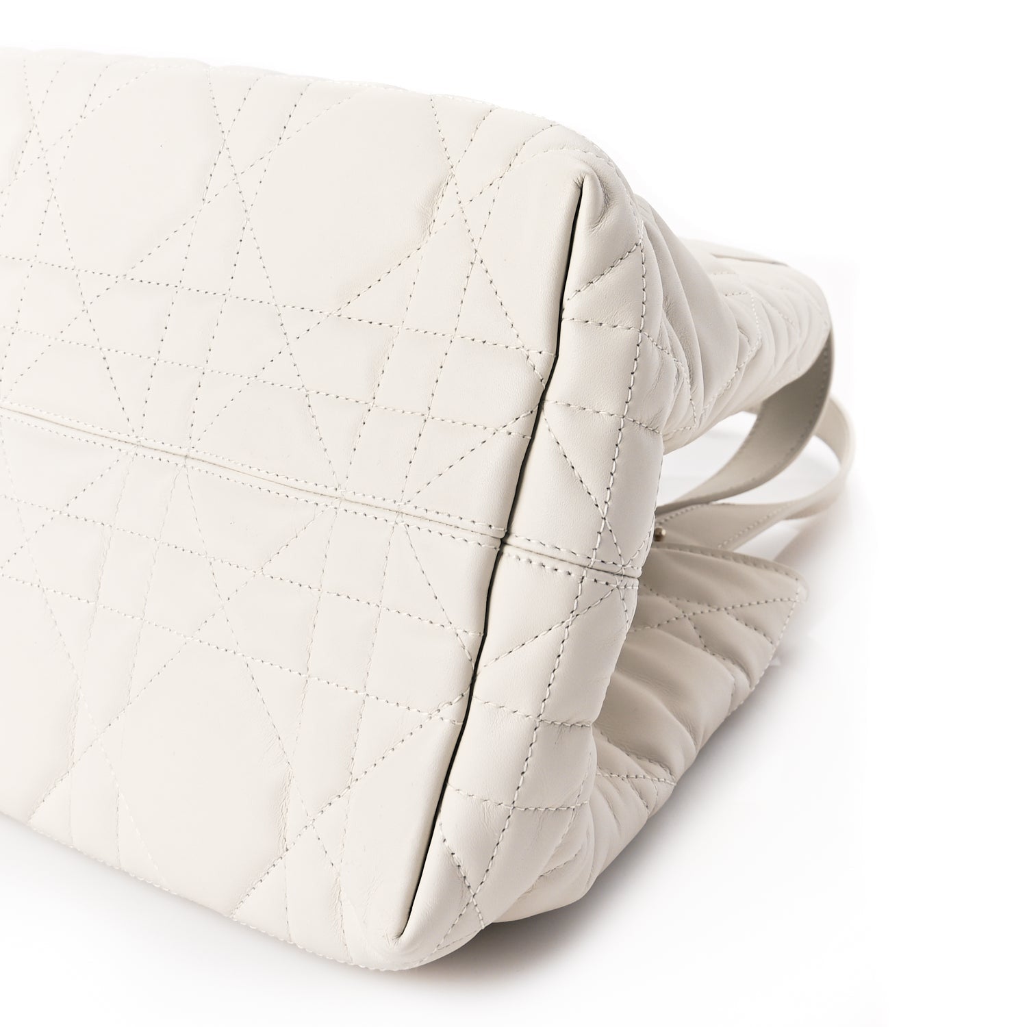 Christian Dior Calfskin Macrocannage Medium Toujours Latte 8 of 8