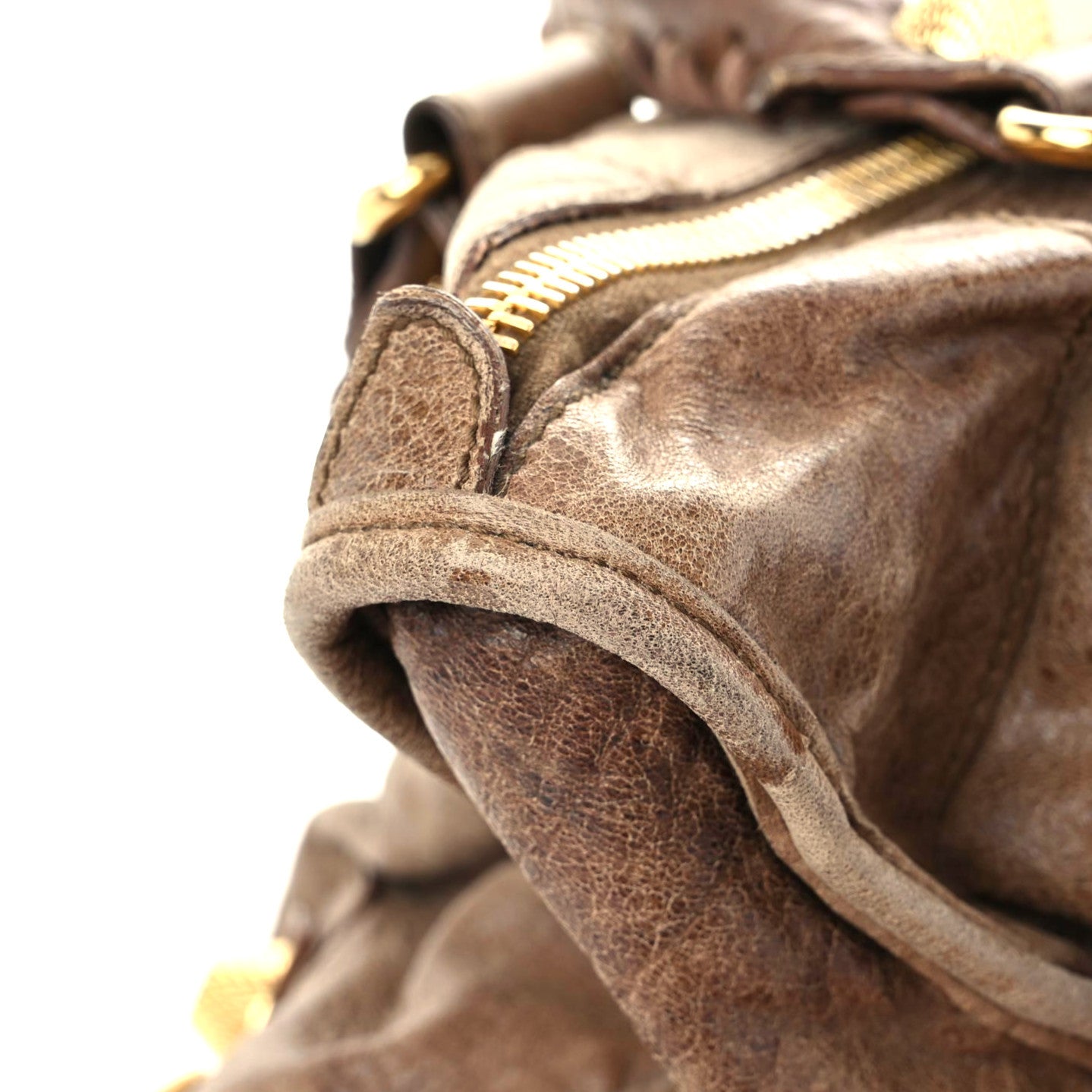 Agneau Giant 21 Gold Hardware Work Noix