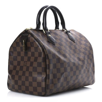 Louis Vuitton Damier Ebene Speedy 30 3 of 7