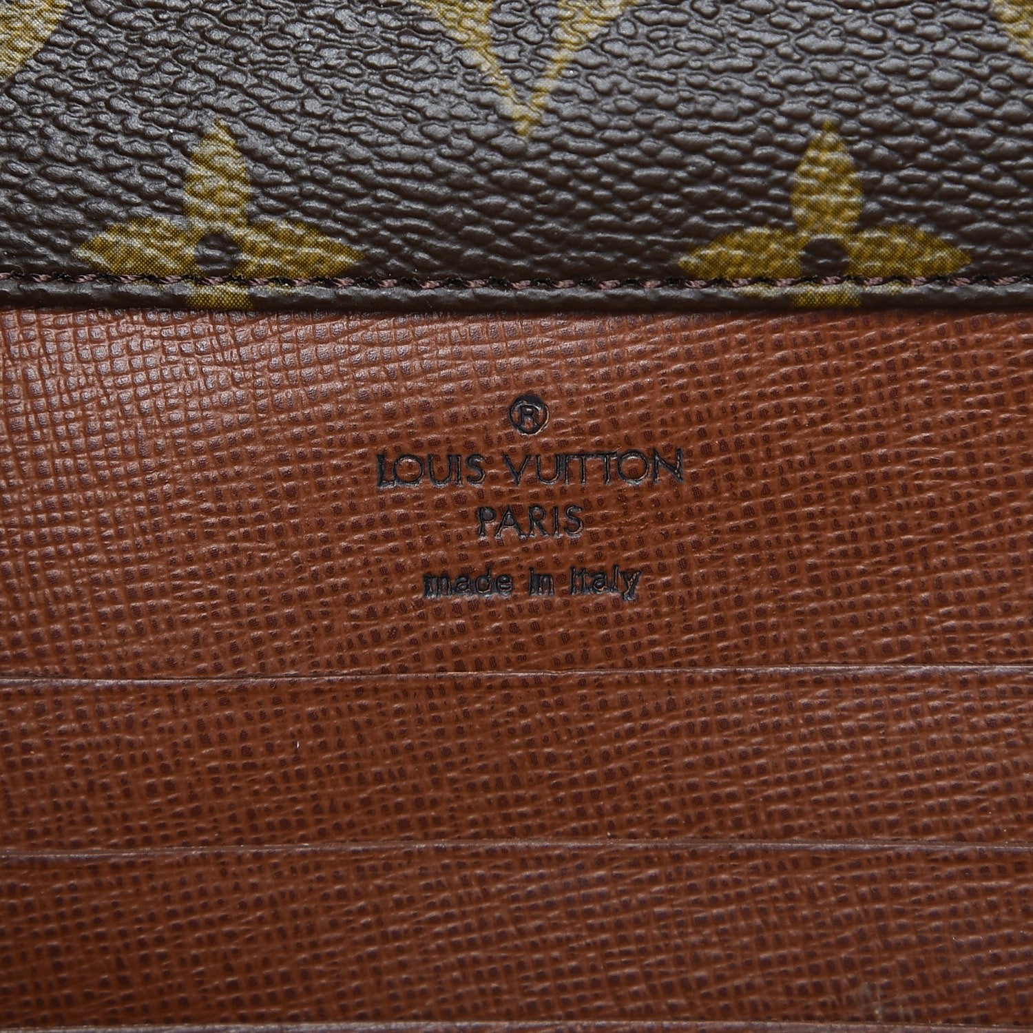 Louis Vuitton Monogram SC Slim Clutch 6 of 10