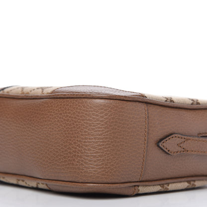 Gucci Monogram Mini Bree Messenger Bag Beige Tabacco 7 of 10