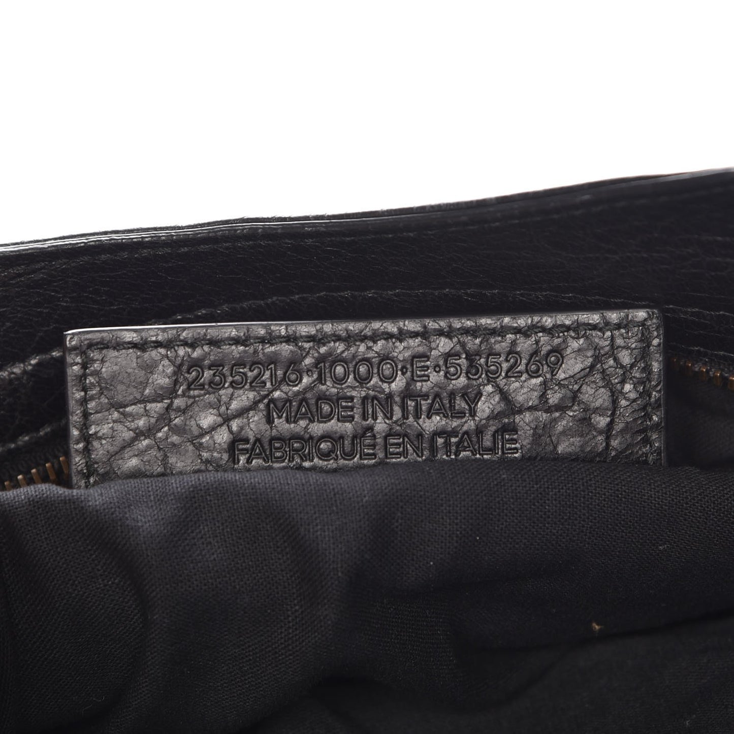 Agneau Classic Hardware Velo Black